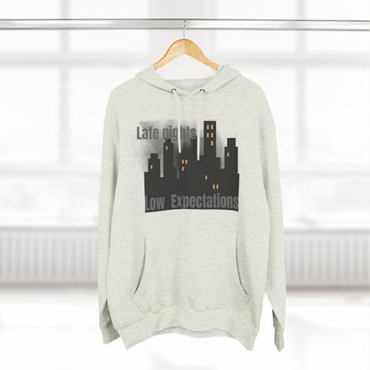 Late Night Vibes Fleece Hoodie