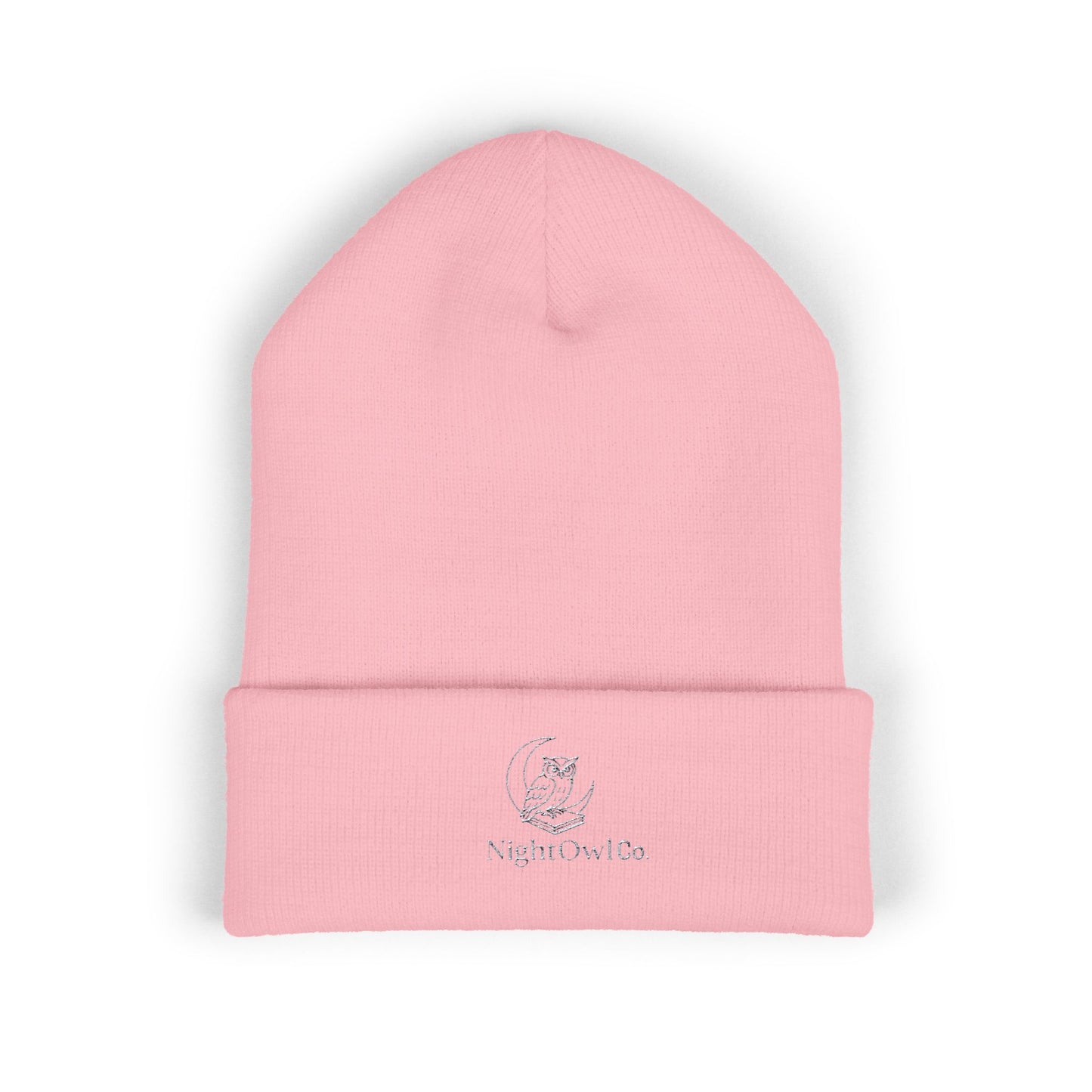 Embroidered Cuffed Beanie NightOwl Co Brand