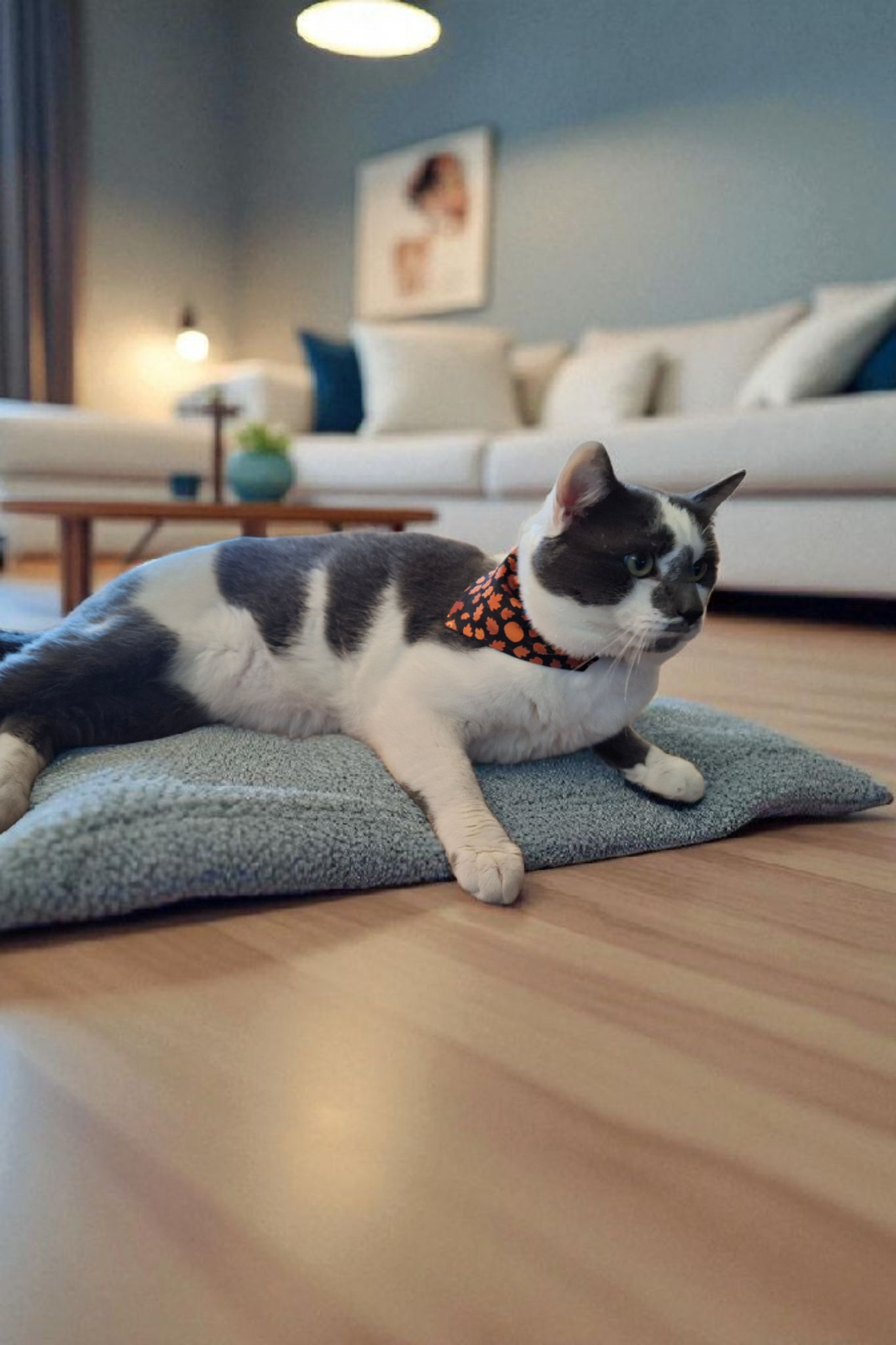 Autumn Clip-on Pet Bandana