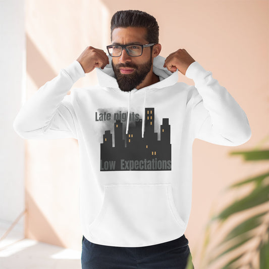 Late Night Vibes Fleece Hoodie