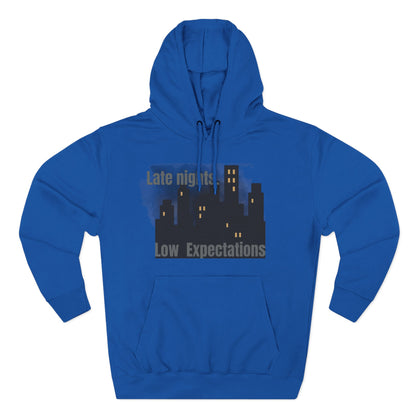 Late Night Vibes Fleece Hoodie