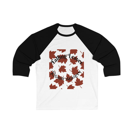 Fall Leaves Baseball Tee, Autumn Shirt