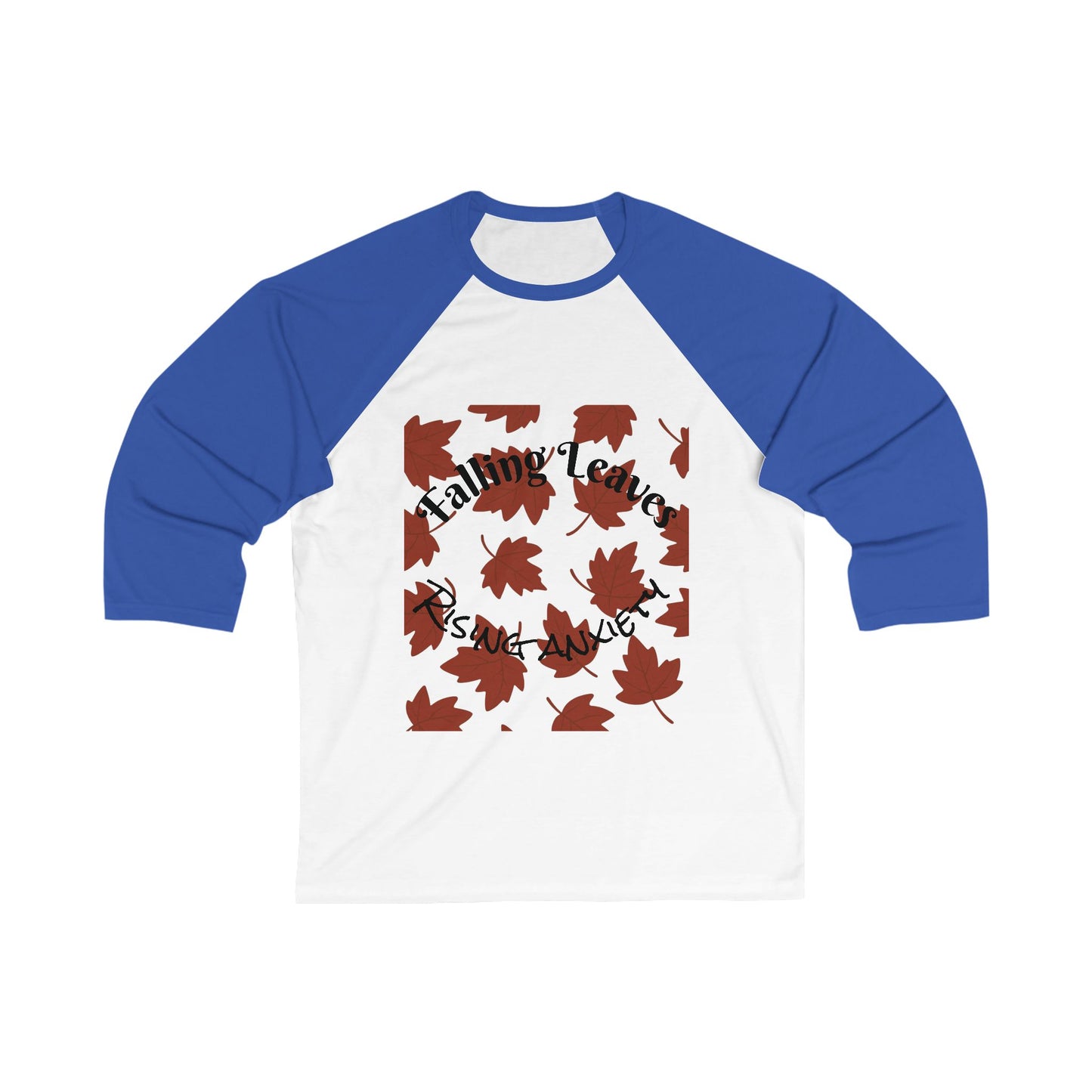 Fall Leaves Baseball Tee, Autumn Shirt