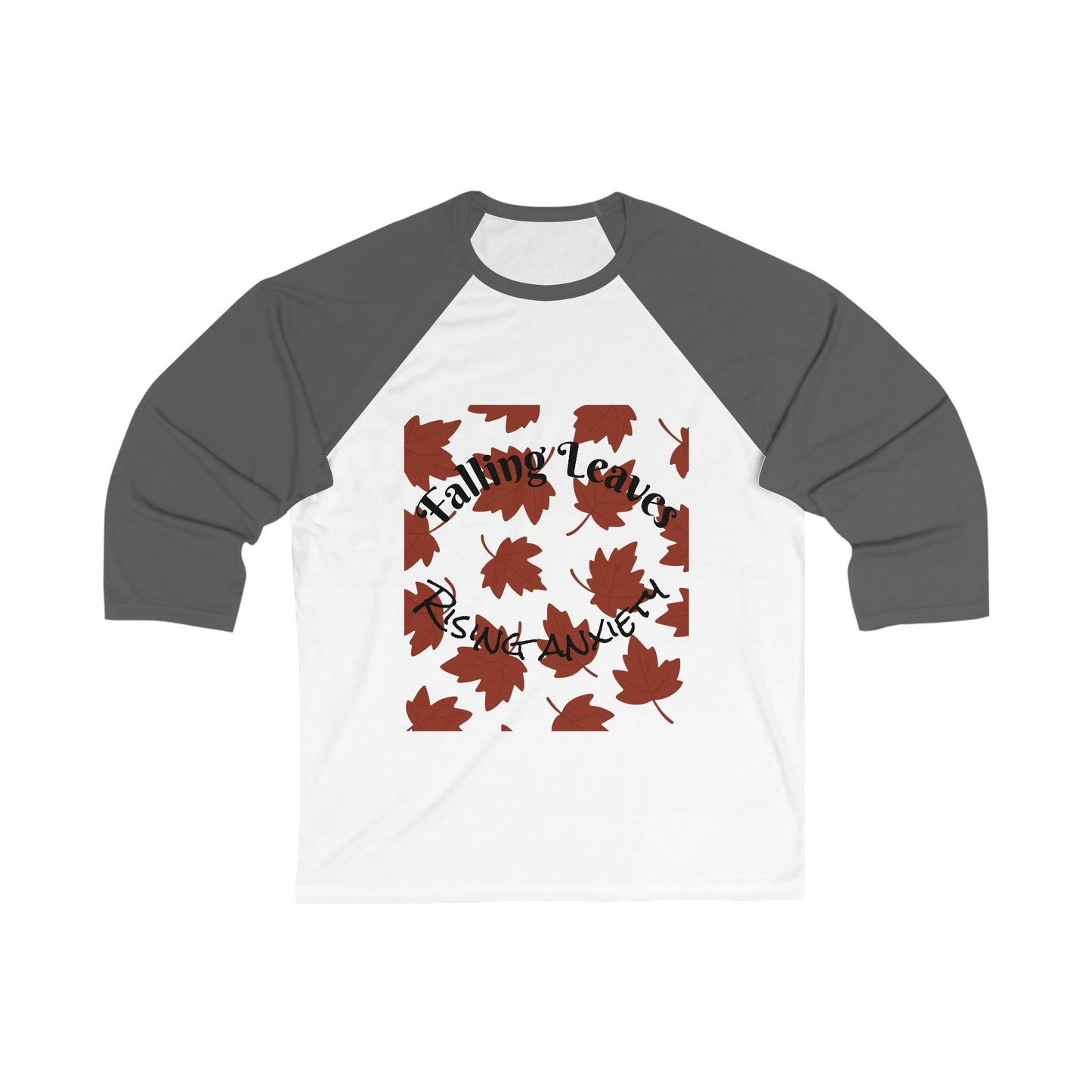 Fall Leaves Baseball Tee, Autumn Shirt