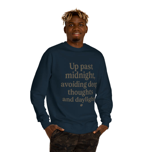 Midnight Thoughts Crew Neck Sweatshirt