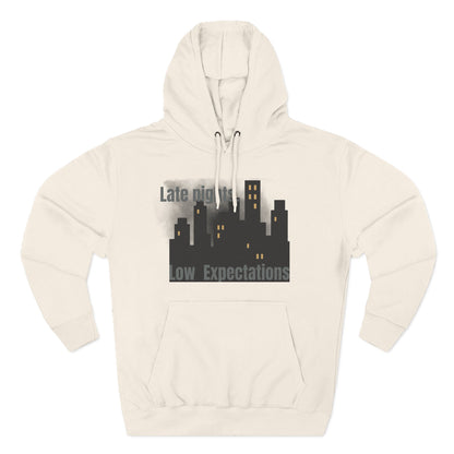 Late Night Vibes Fleece Hoodie
