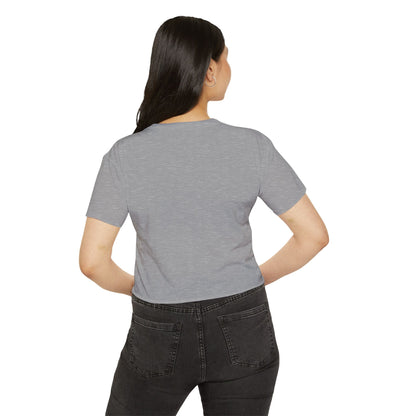 Caffeine and Inner Demons Crop Top -Boho Shirt