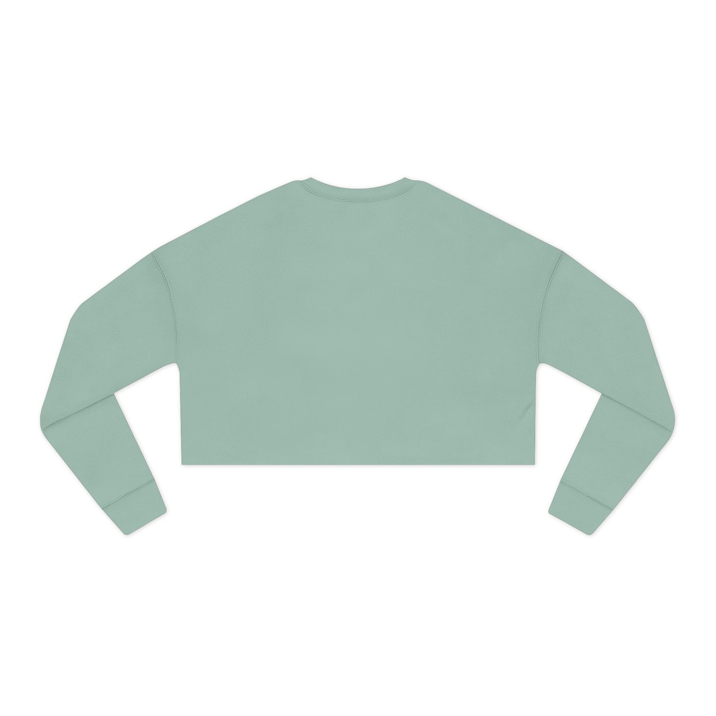 "Hibernate Now, Socialize Never Cropped Sweater