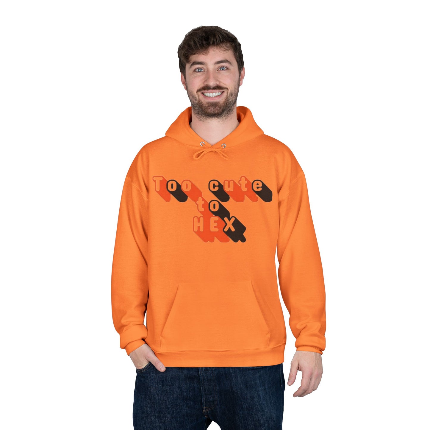Too Cute to Hex Hoodie Eco-Friendly Pullover