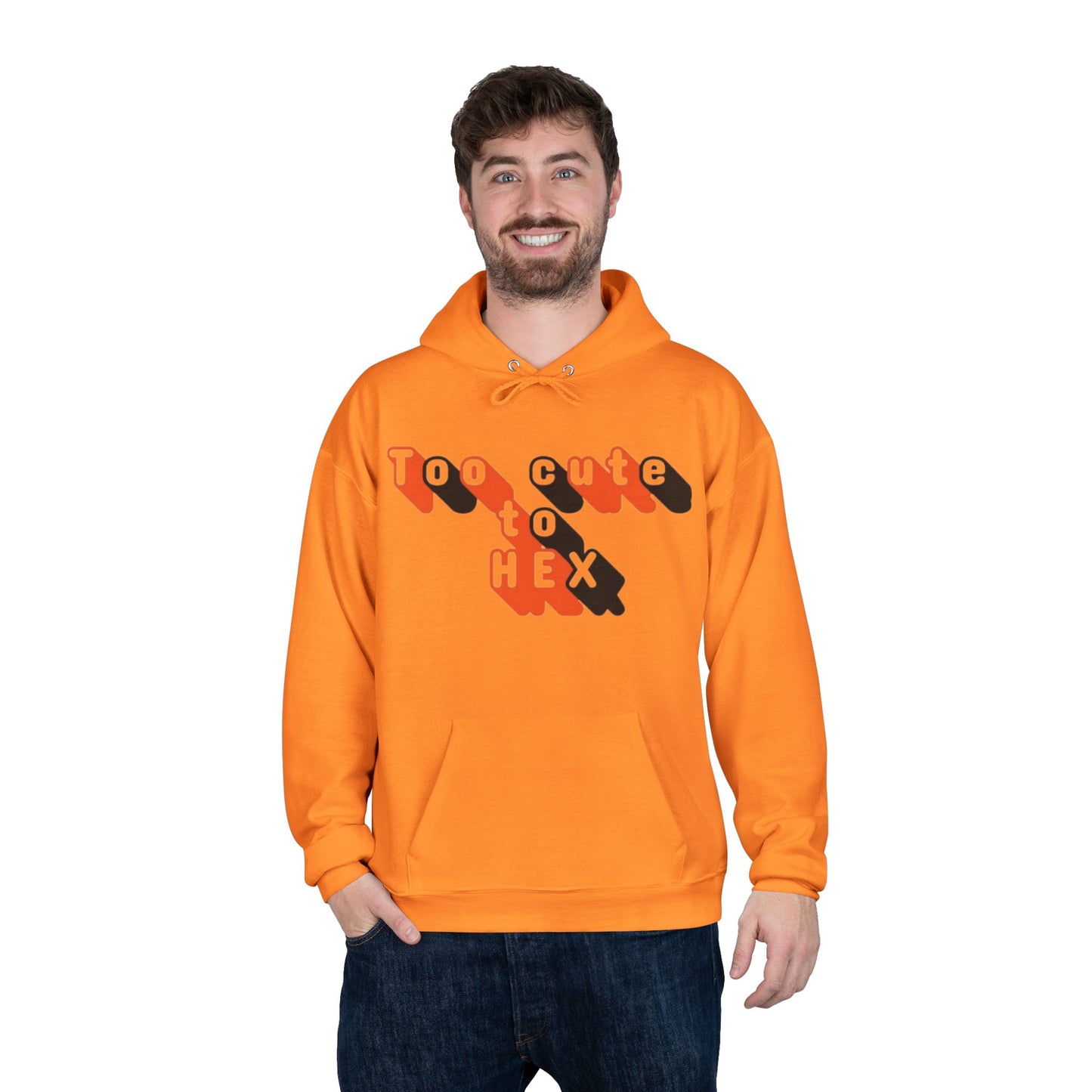 Too Cute to Hex Hoodie Eco-Friendly Pullover