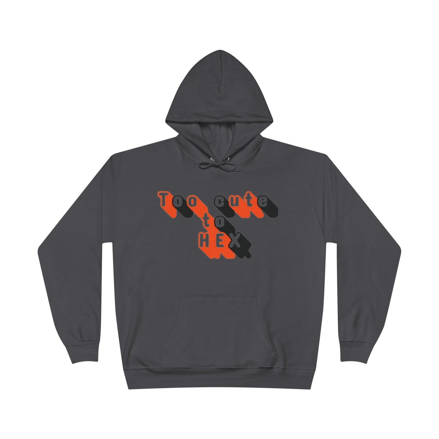 Too Cute to Hex Hoodie Eco-Friendly Pullover