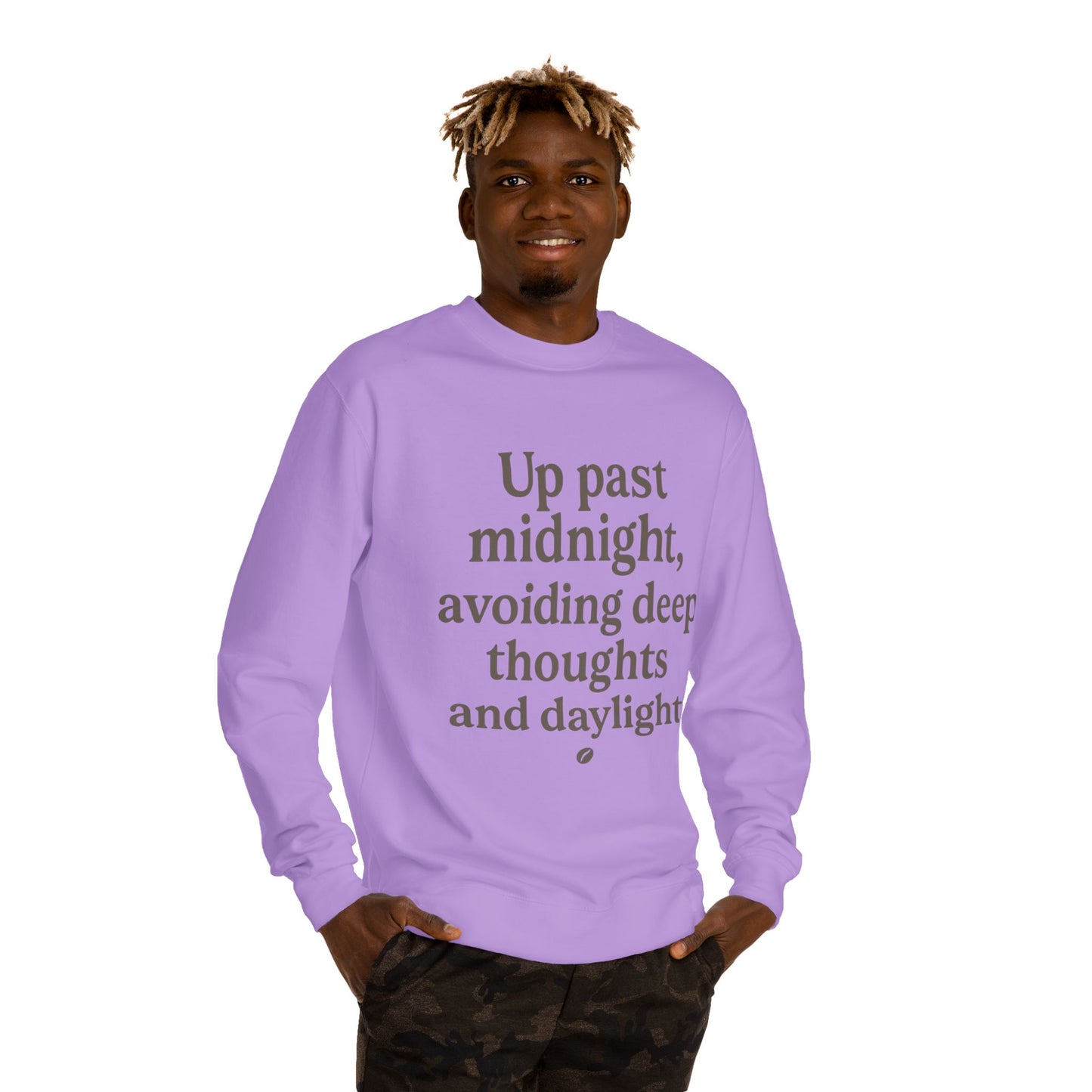 Midnight Thoughts Crew Neck Sweatshirt