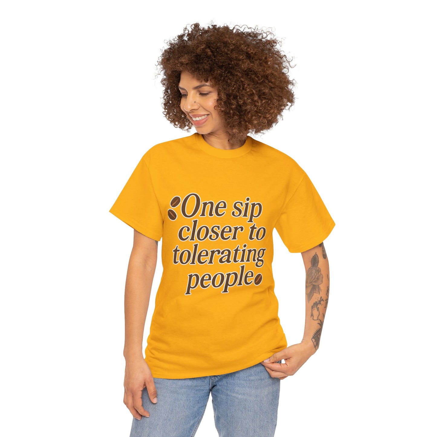 Coffee Lover's Heavy Cotton Tee