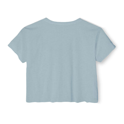 Caffeine and Inner Demons Crop Top -Boho Shirt