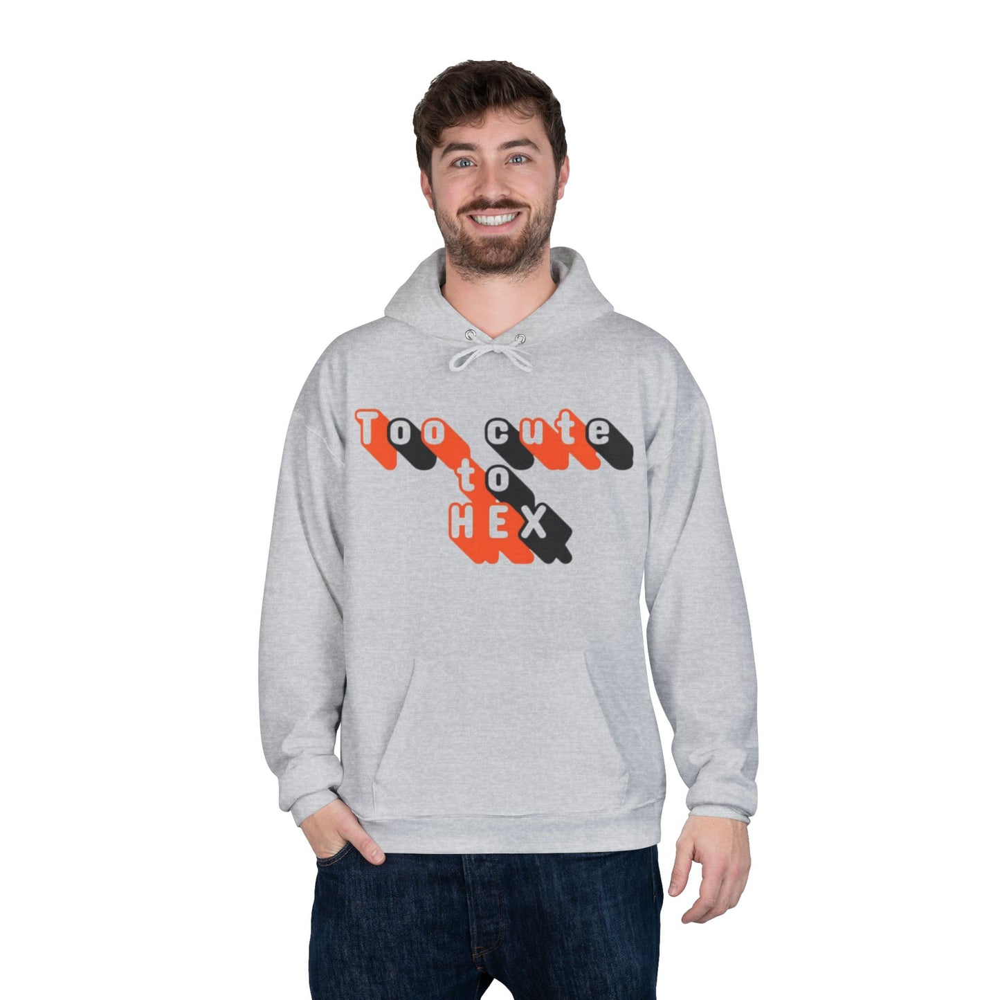Too Cute to Hex Hoodie Eco-Friendly Pullover