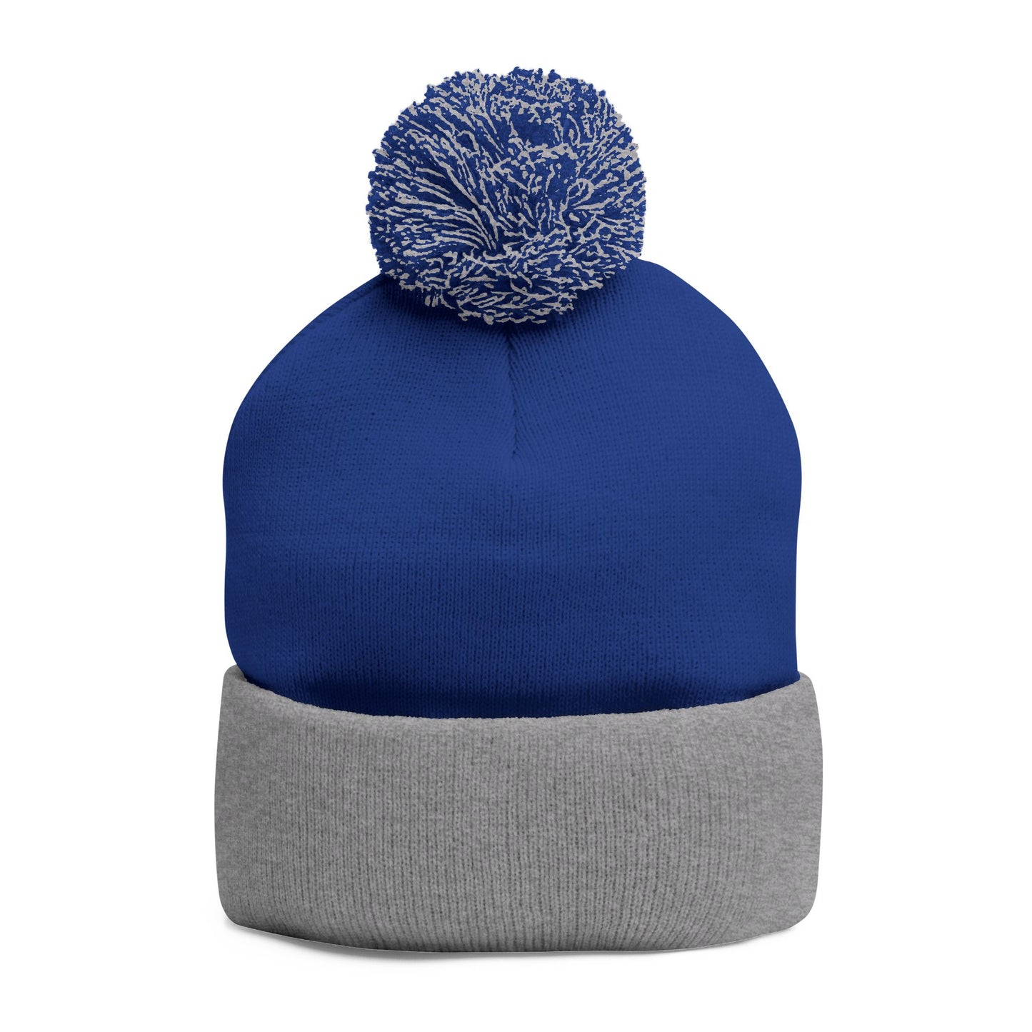 Resting Witch Face Activated Pom-Pom Knit Cap