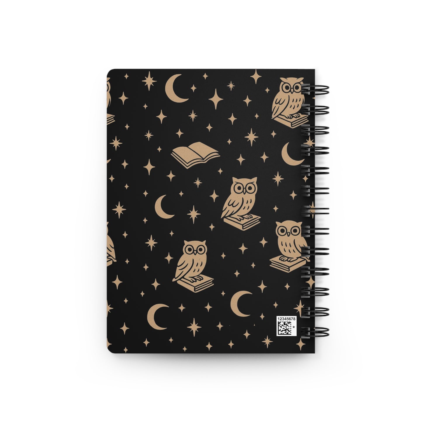 Owl Spiral Journal Note Book
