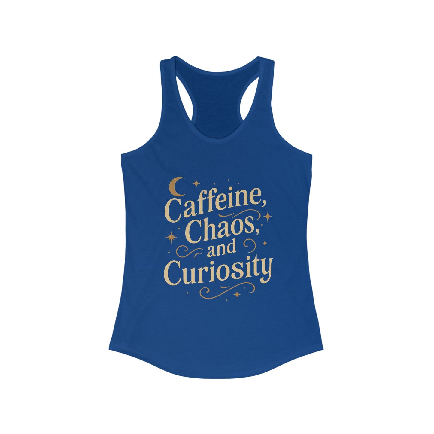 Caffeine Chaos Curiosity Tank Top