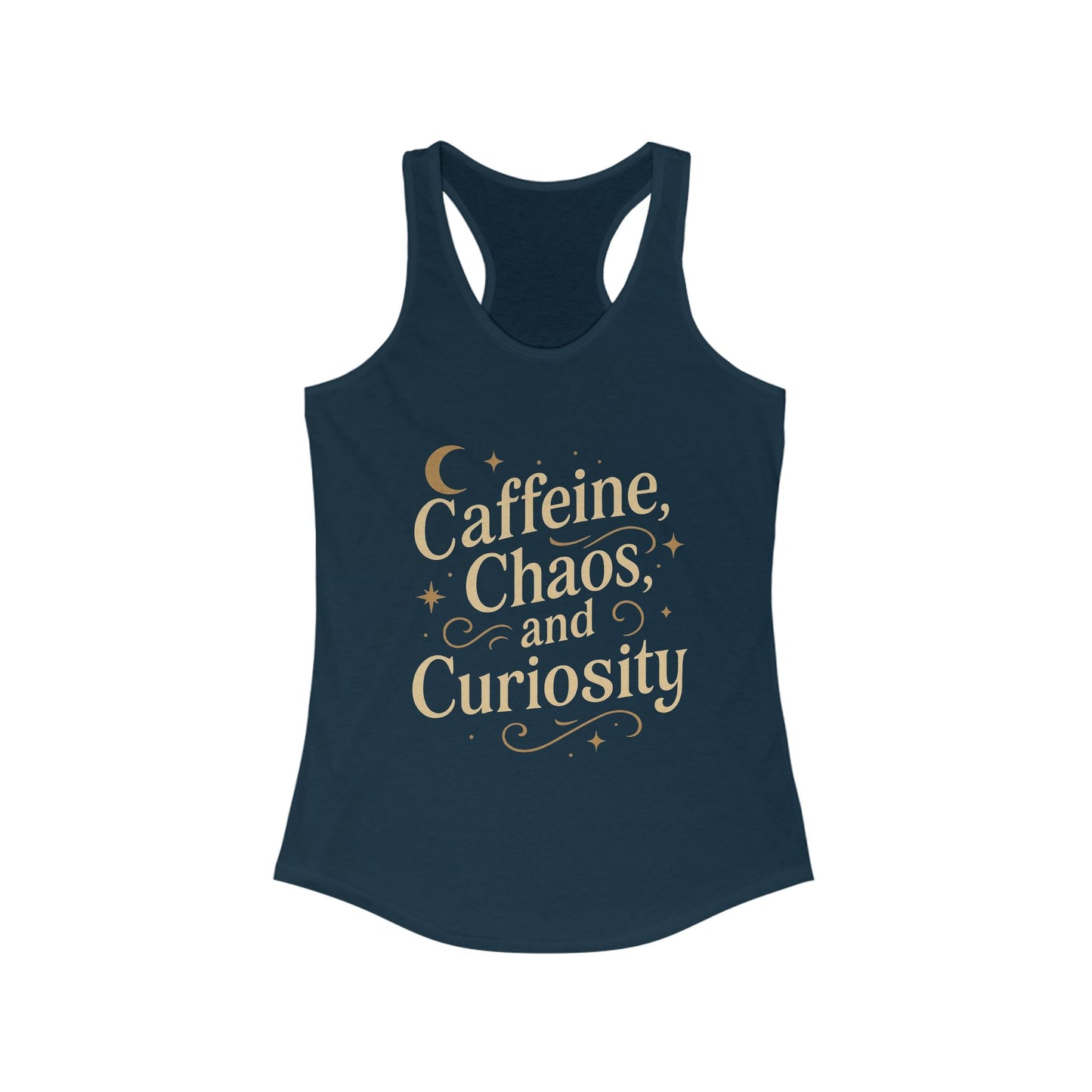 Caffeine Chaos Curiosity Tank Top