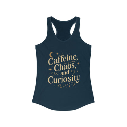 Caffeine Chaos Curiosity Tank Top