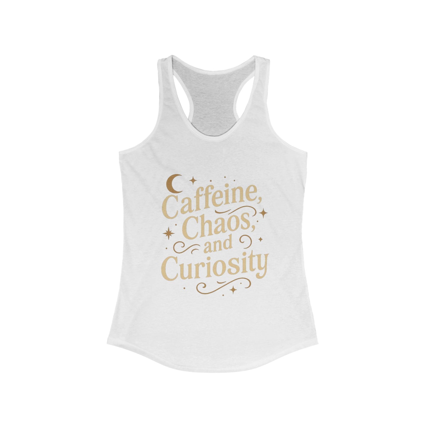 Caffeine Chaos Curiosity Tank Top