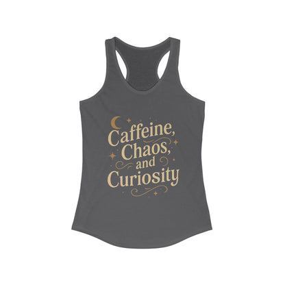 Caffeine Chaos Curiosity Tank Top