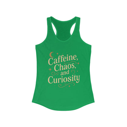 Caffeine Chaos Curiosity Tank Top