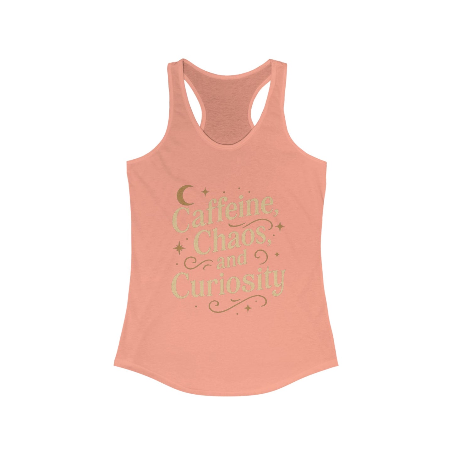 Caffeine Chaos Curiosity Tank Top
