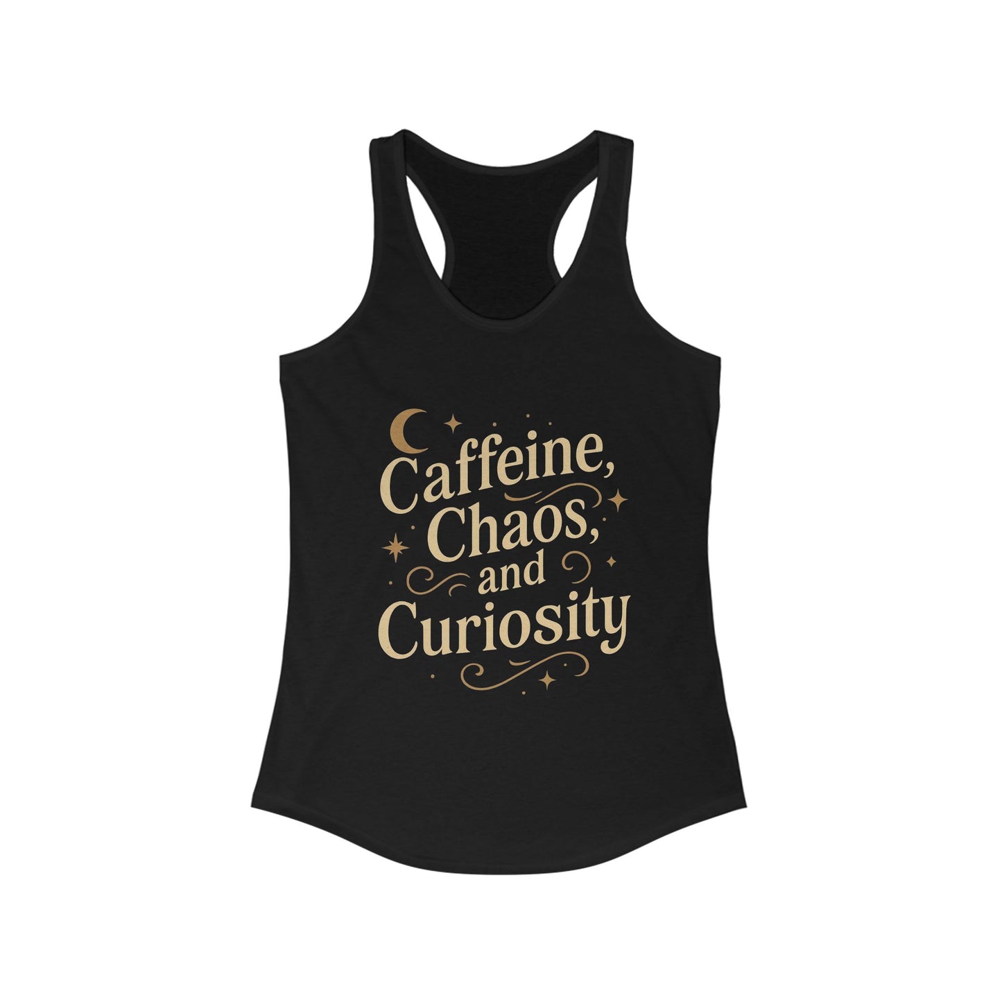 Caffeine Chaos Curiosity Tank Top