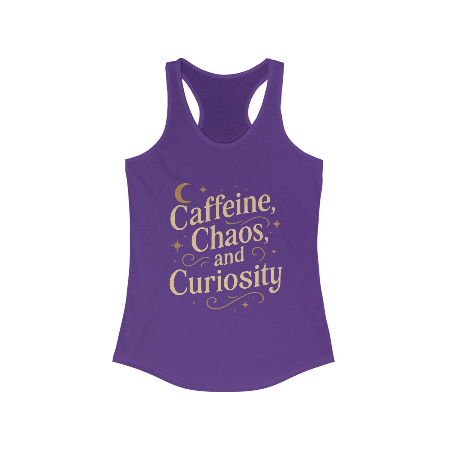 Caffeine Chaos Curiosity Tank Top