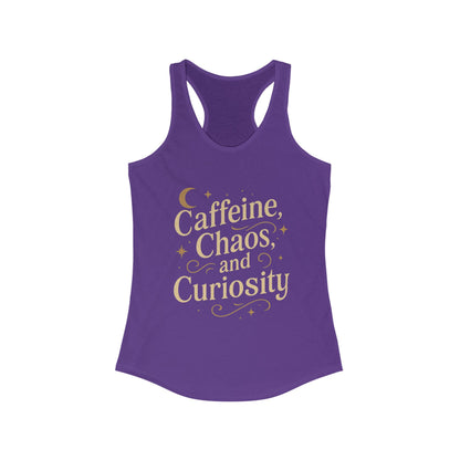 Caffeine Chaos Curiosity Tank Top