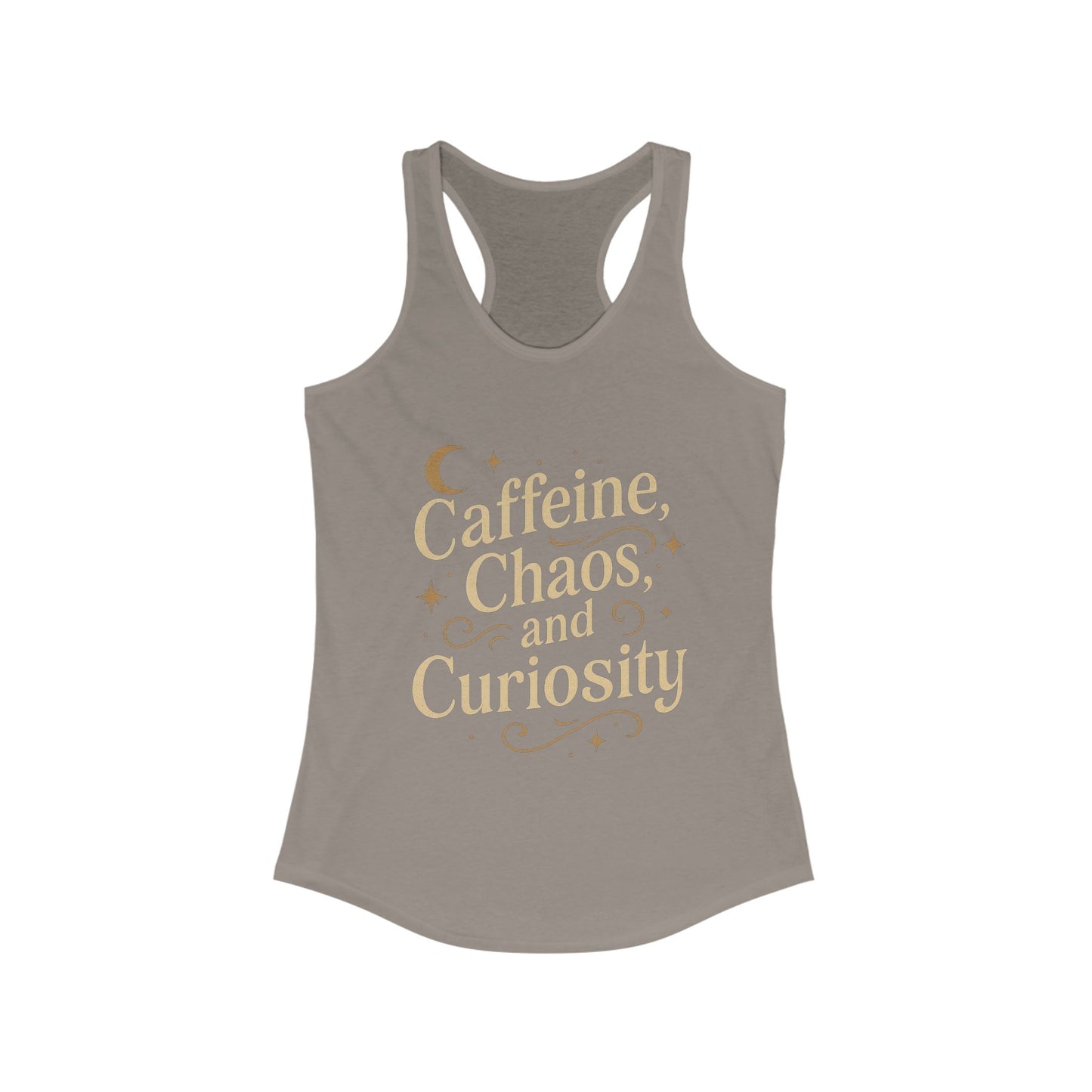 Caffeine Chaos Curiosity Tank Top