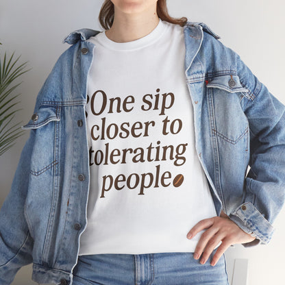 Coffee Lover's Heavy Cotton Tee
