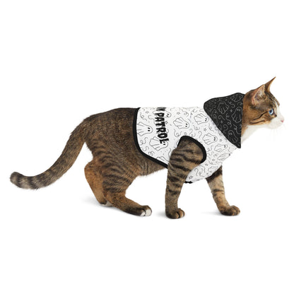 Spooky Pet Hoodie for Halloween, Little Ghoul on Patrol
