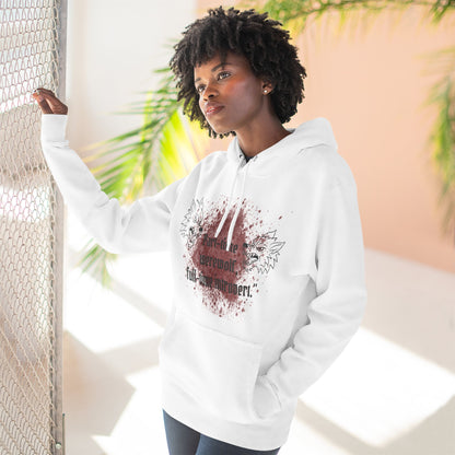 Casual Fleece Hoodie for Fun-Loving Werewolf Enthusiasts