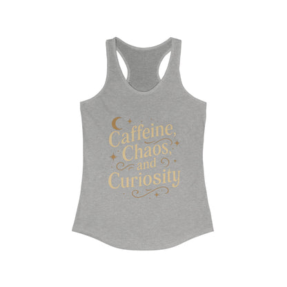 Caffeine Chaos Curiosity Tank Top