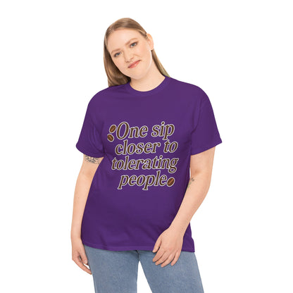 Coffee Lover's Heavy Cotton Tee