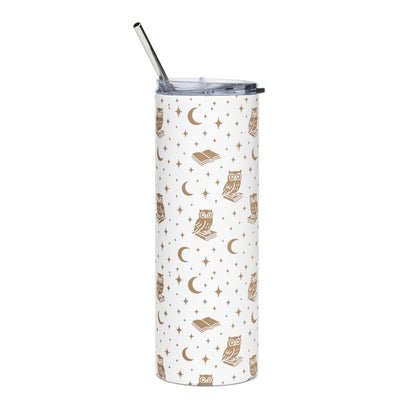 Stars and Moons Owl Tumbler, 20oz