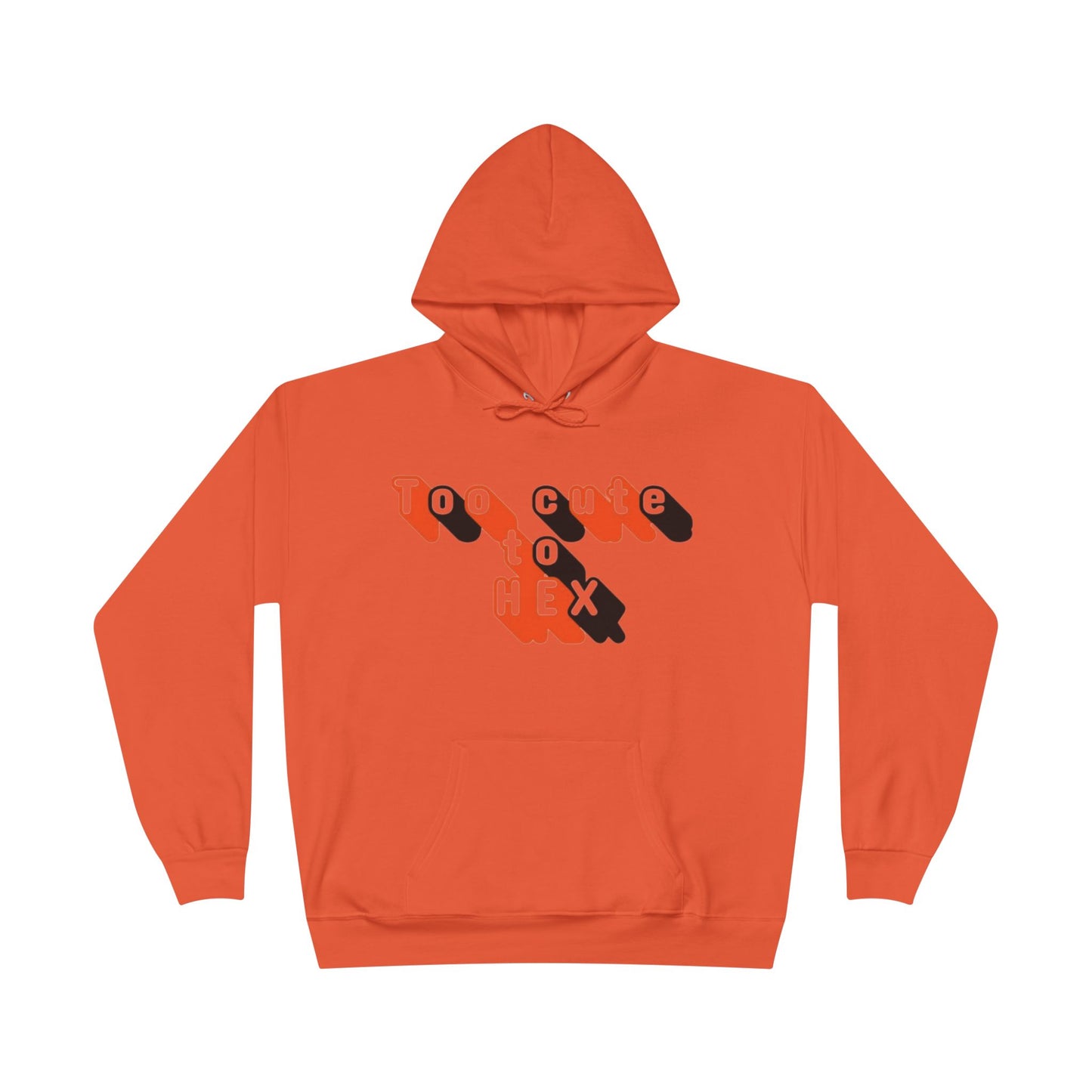 Too Cute to Hex Hoodie Eco-Friendly Pullover