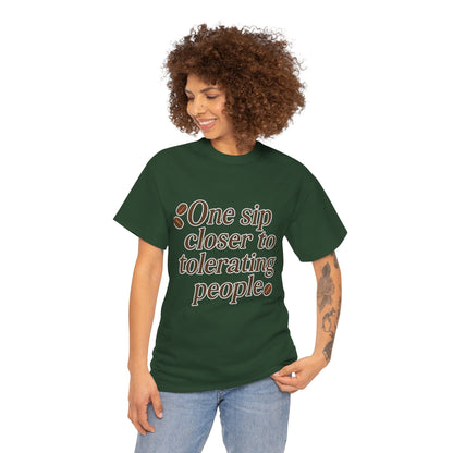 Coffee Lover's Heavy Cotton Tee