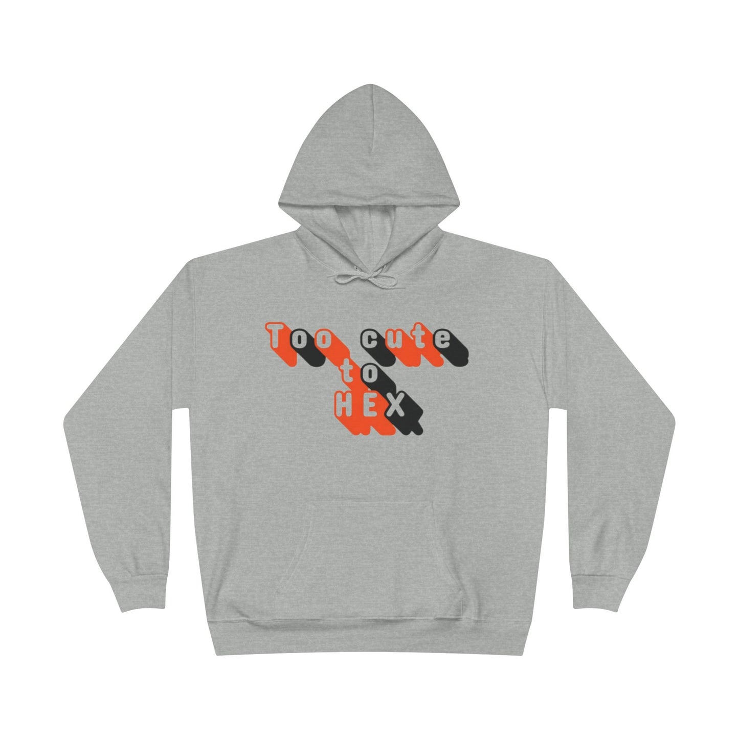 Too Cute to Hex Hoodie Eco-Friendly Pullover