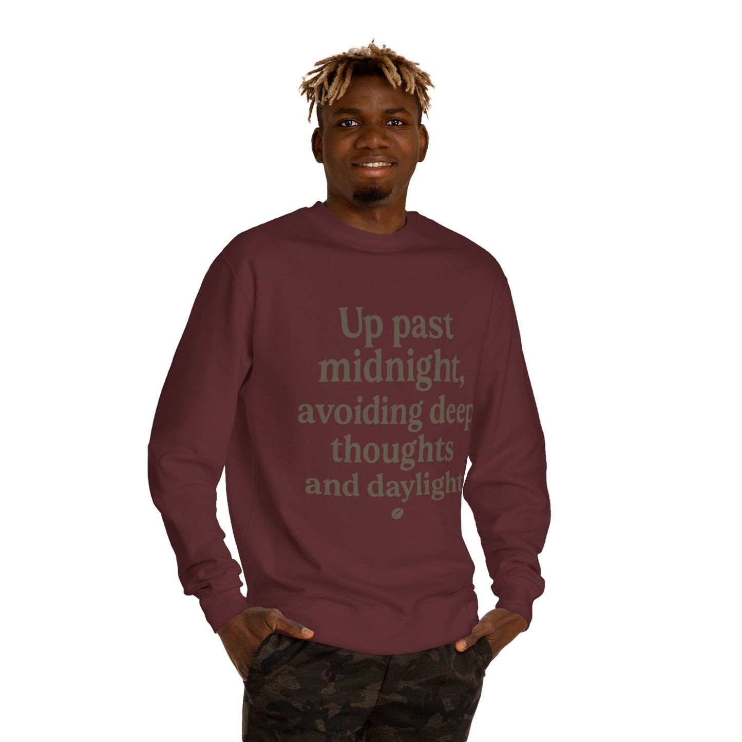 Midnight Thoughts Crew Neck Sweatshirt