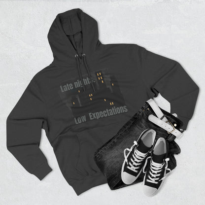 Late Night Vibes Fleece Hoodie