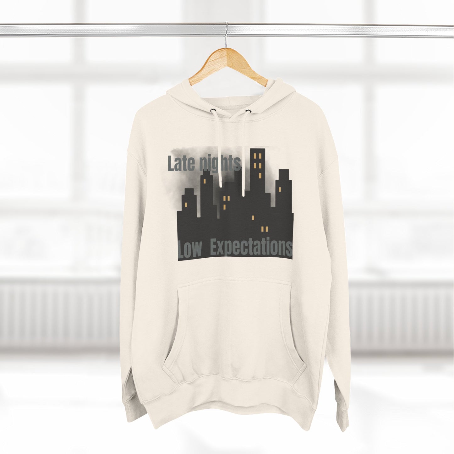 Late Night Vibes Fleece Hoodie