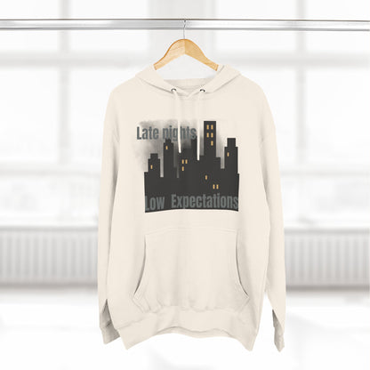 Late Night Vibes Fleece Hoodie