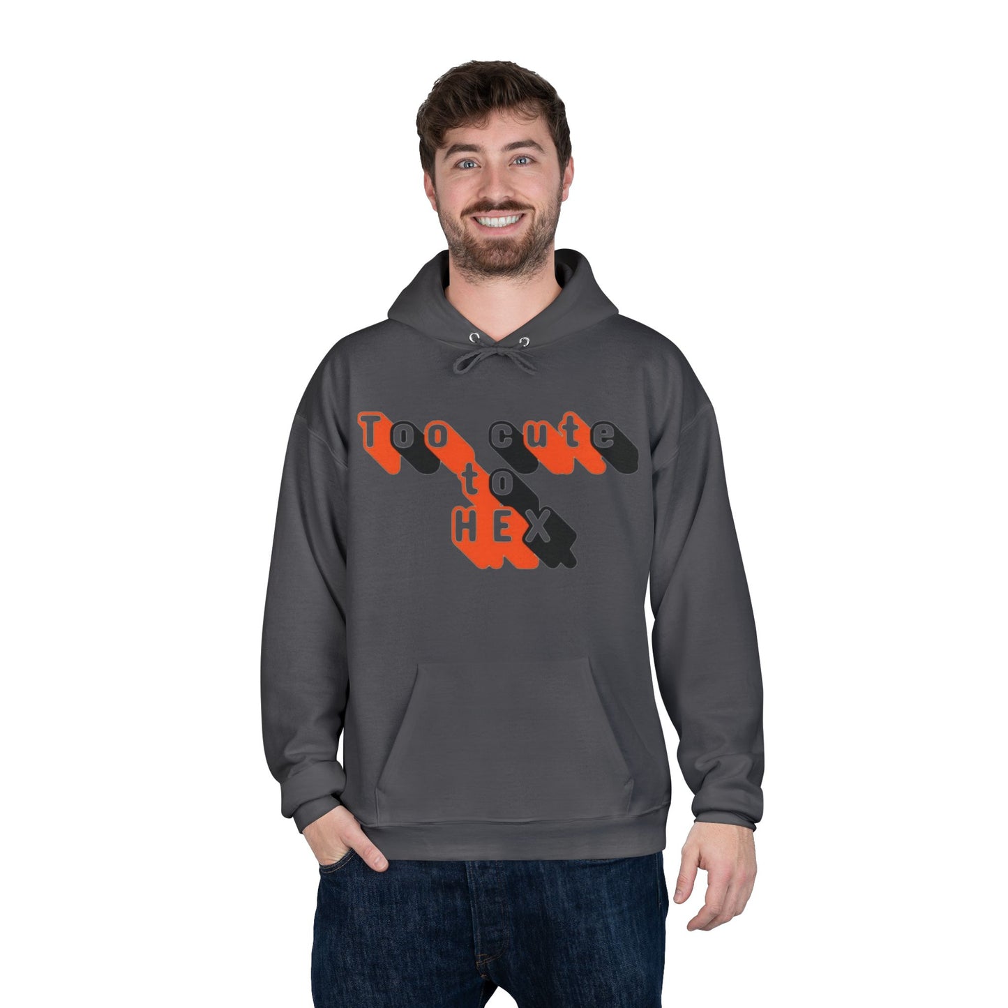 Too Cute to Hex Hoodie Eco-Friendly Pullover