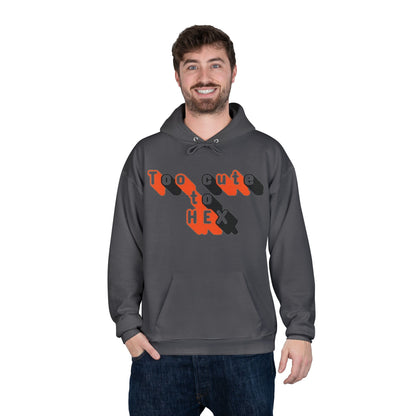 Too Cute to Hex Hoodie Eco-Friendly Pullover