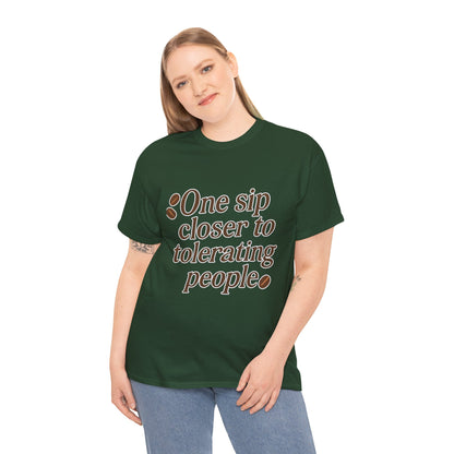 Coffee Lover's Heavy Cotton Tee