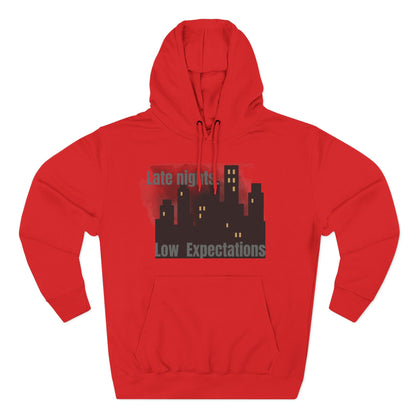 Late Night Vibes Fleece Hoodie