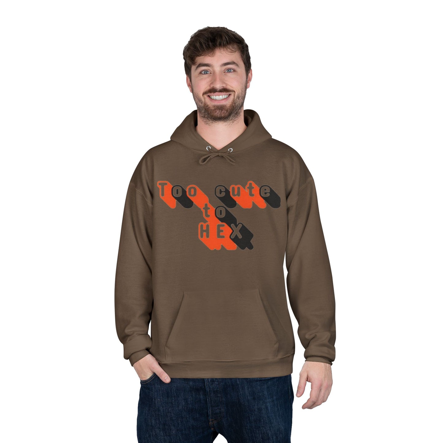 Too Cute to Hex Hoodie Eco-Friendly Pullover